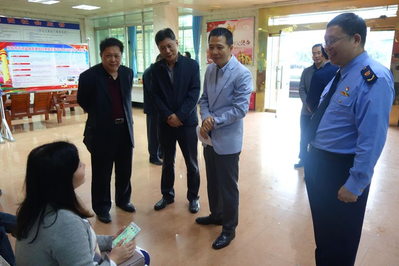 韶关市副市长陈磊到乐昌市调研基层市场监管工作