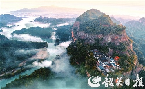韶关山清水秀，历史悠久，是中国优秀旅游城市。当前，韶关市把文化旅游体育产业发展列为一把手工程，强力推动文旅产业发展展。图为世界自然遗产地丹霞山风景区。.jpg