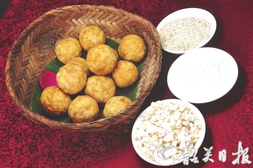 仁化古夏谷花糍