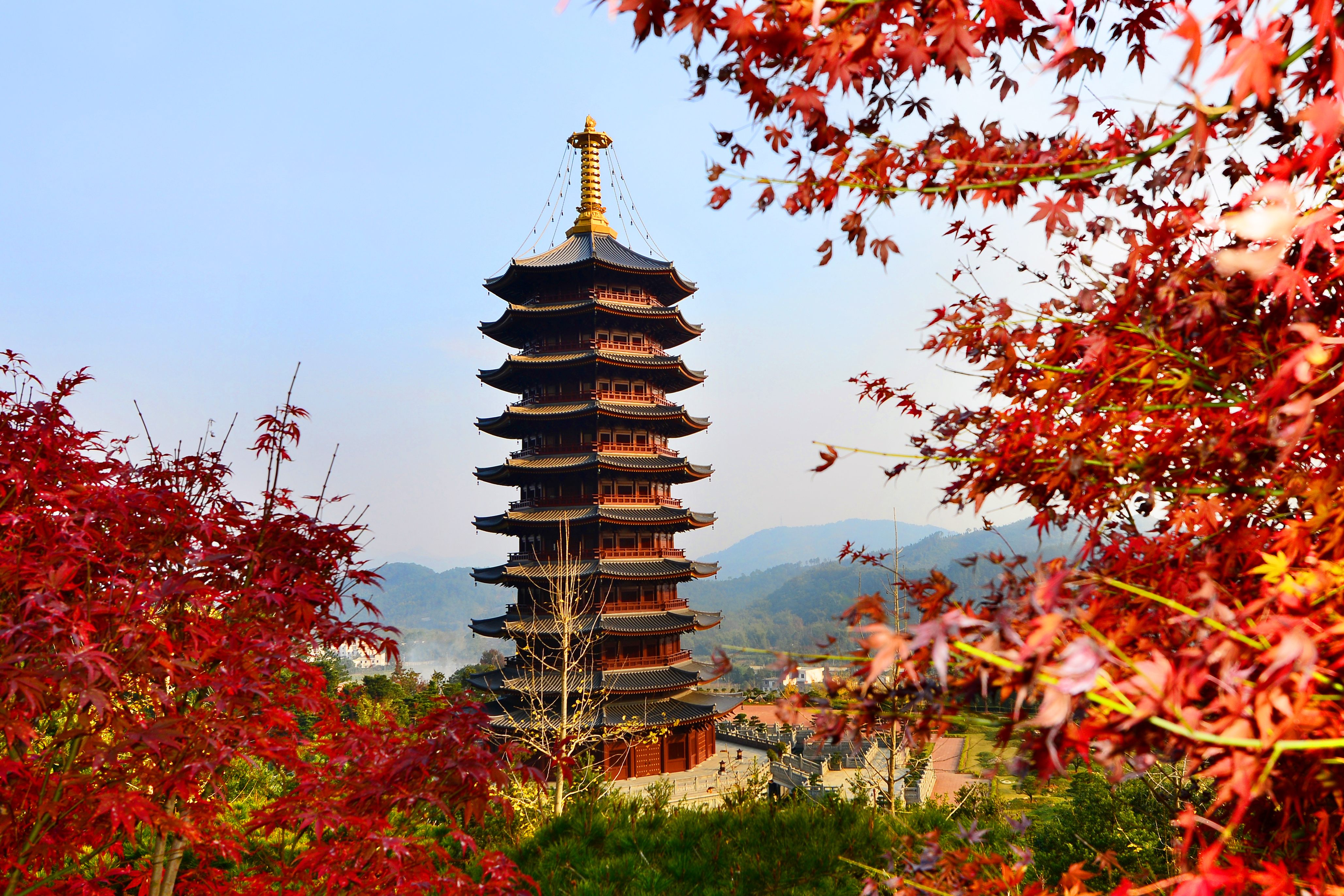 云门山大觉禅寺图片