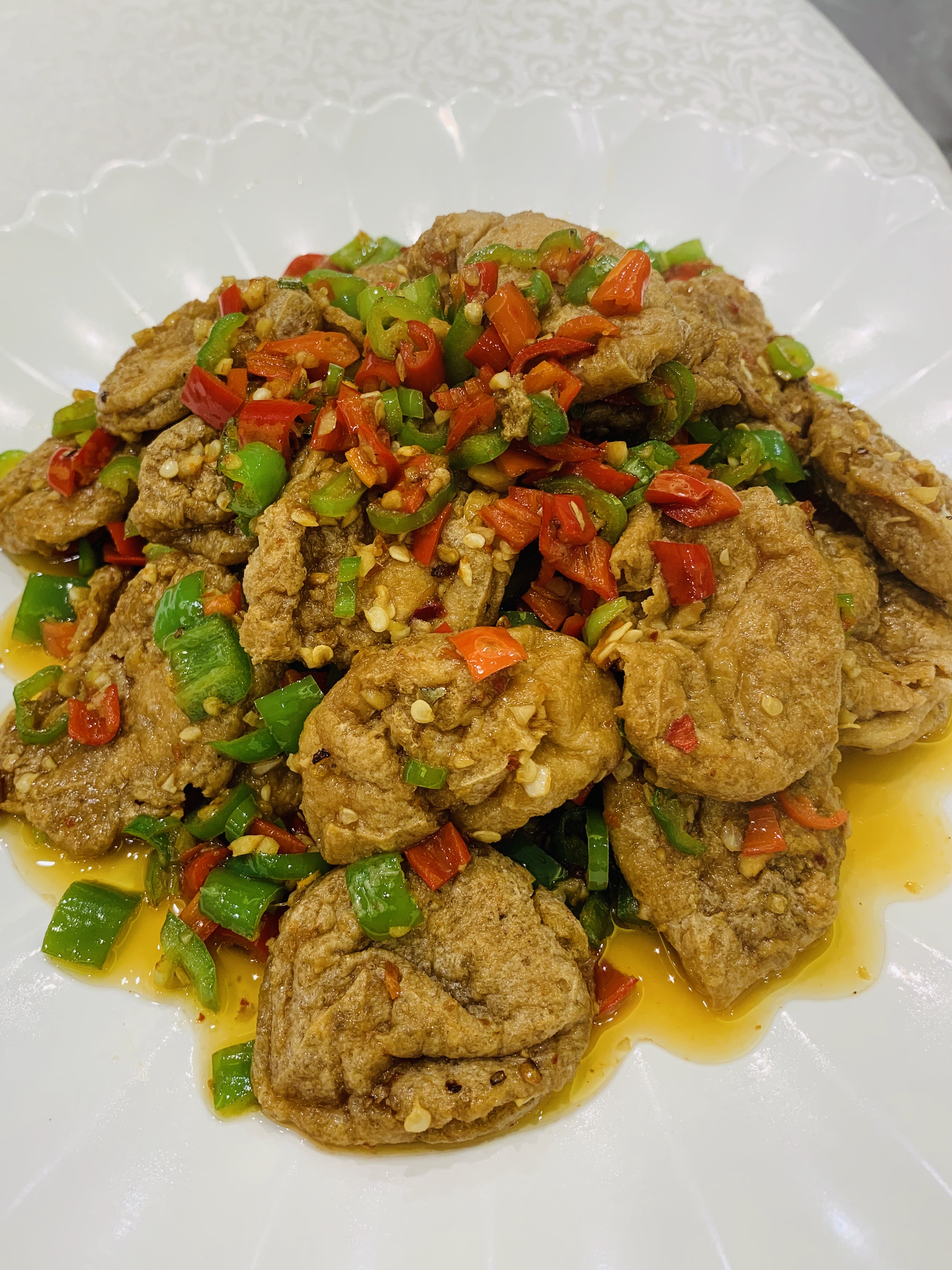 南雄香煎霉豆腐
