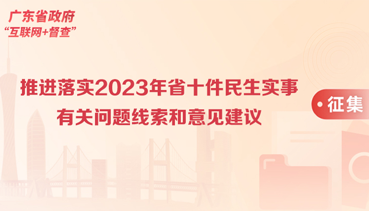 广东省“互联网+督查”公告