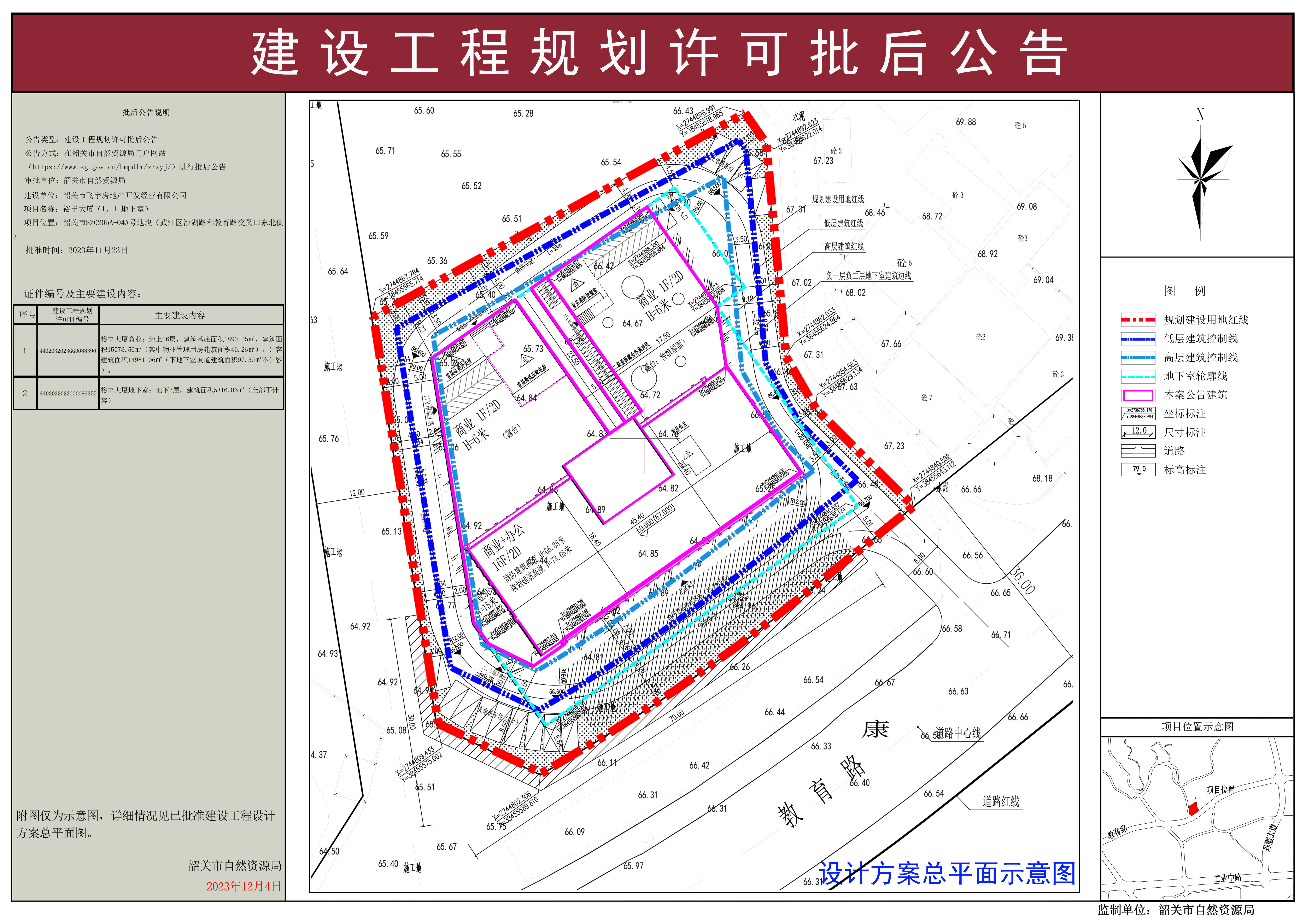 裕丰大厦建设工程规划许可证批后公告.jpg