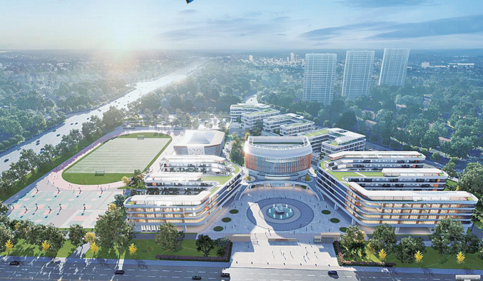 乐昌市新城中学项目开工项目总投资约2.7亿元