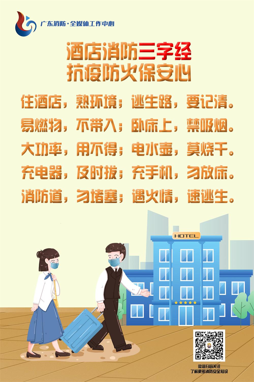 酒店消防三字经 安全提示要看清1.jpg