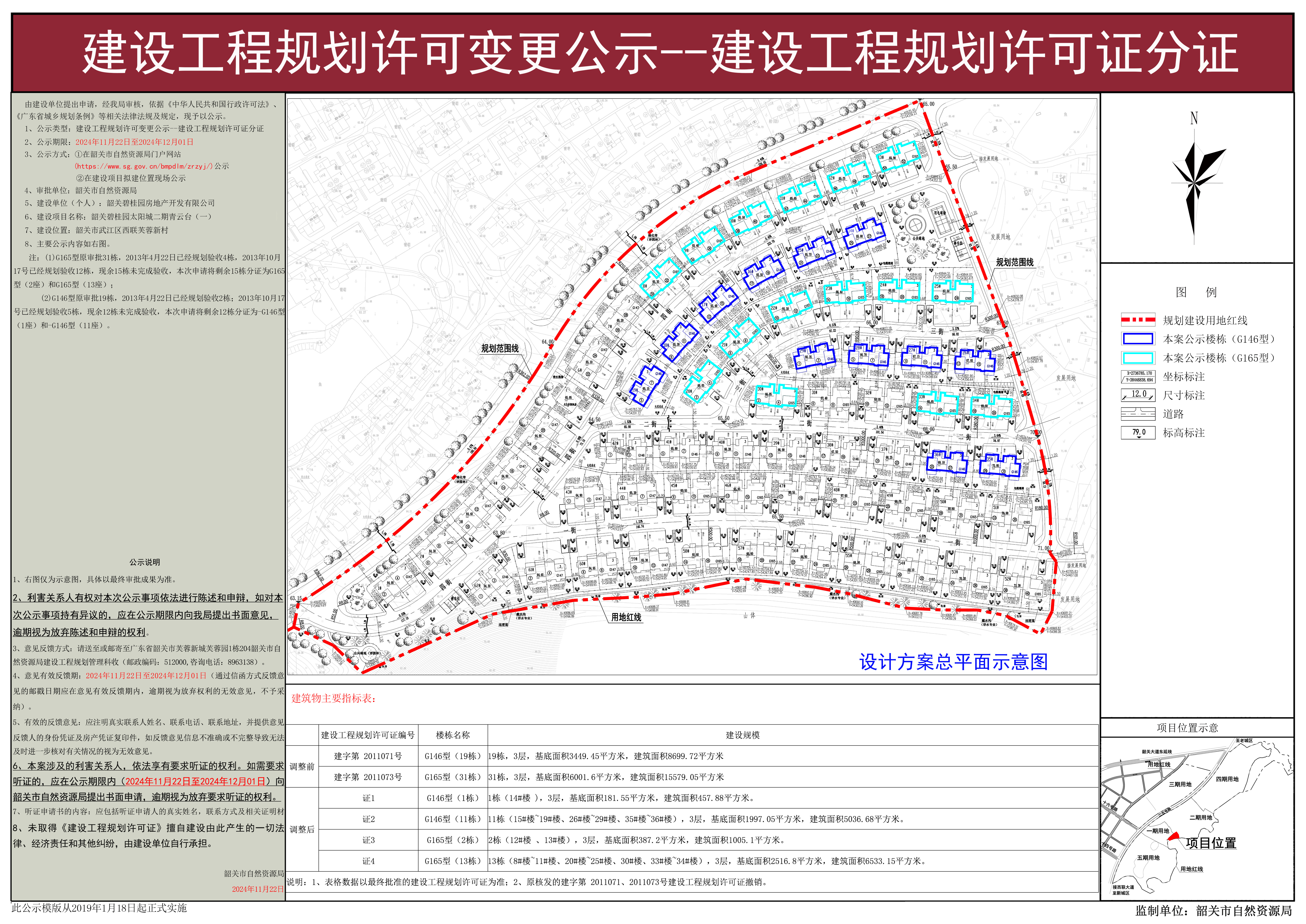 韶关碧桂园太阳城二期青云台（一）建设工程规划许可变更公示--建设工程规划许可证分证.jpg