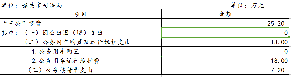 2020年韶关市司法局财政拨款“三公”经费预算表.png