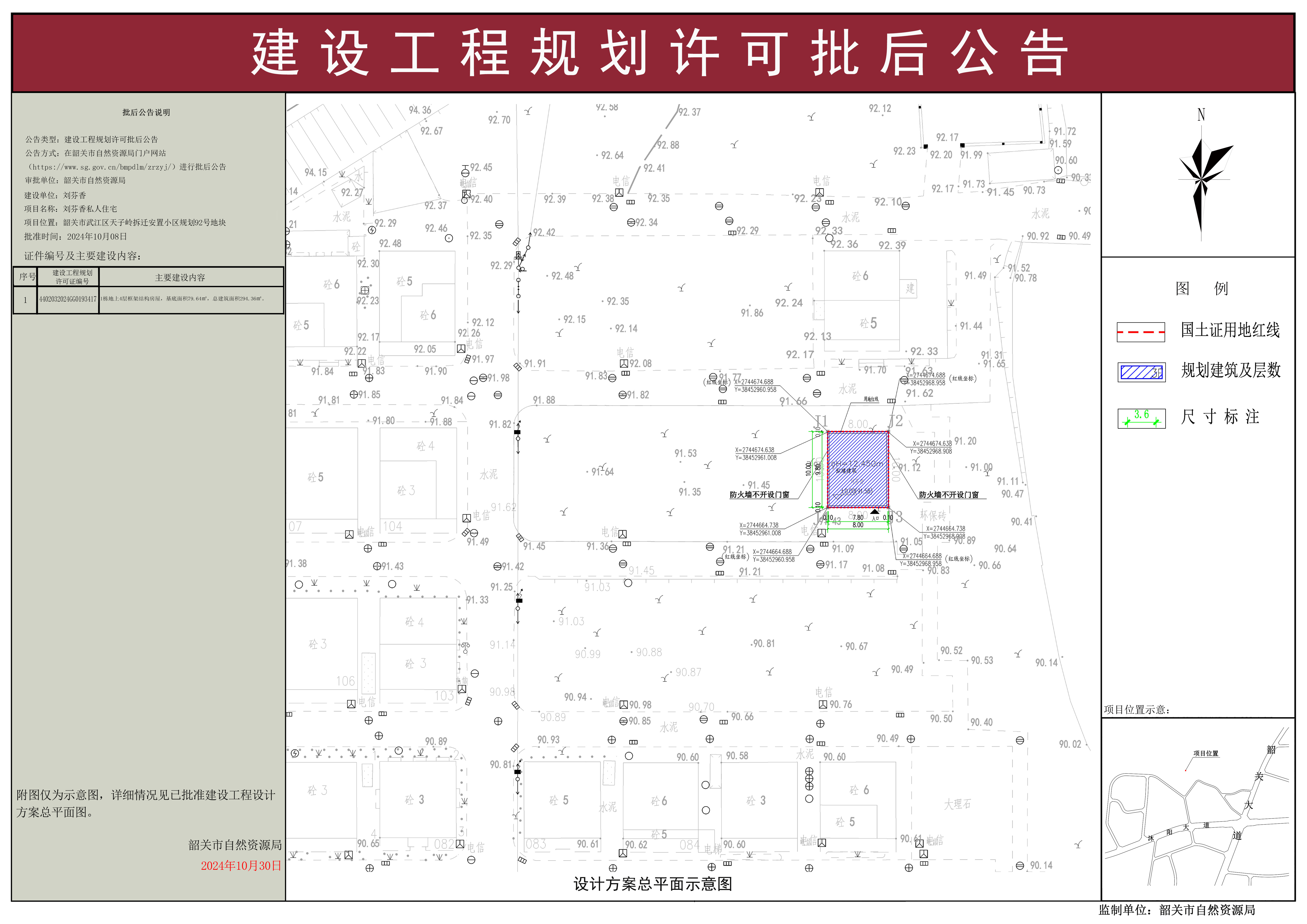 刘芬香私人住宅建设工程规划许可批后公告.jpg