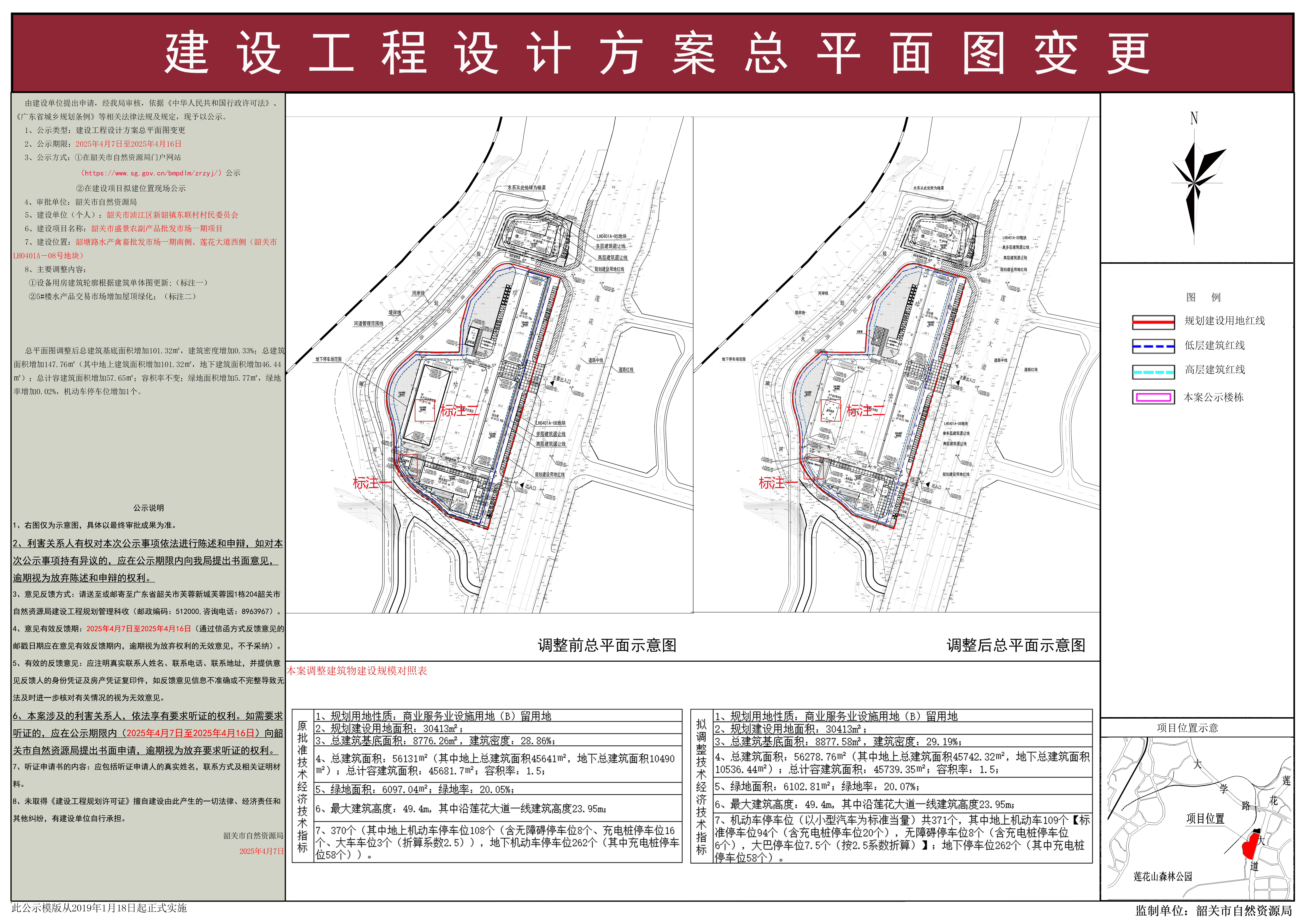 韶关市盛景农副产品批发市场一期项目（设备用房）建设工程规划许可批前公示4.7.jpg