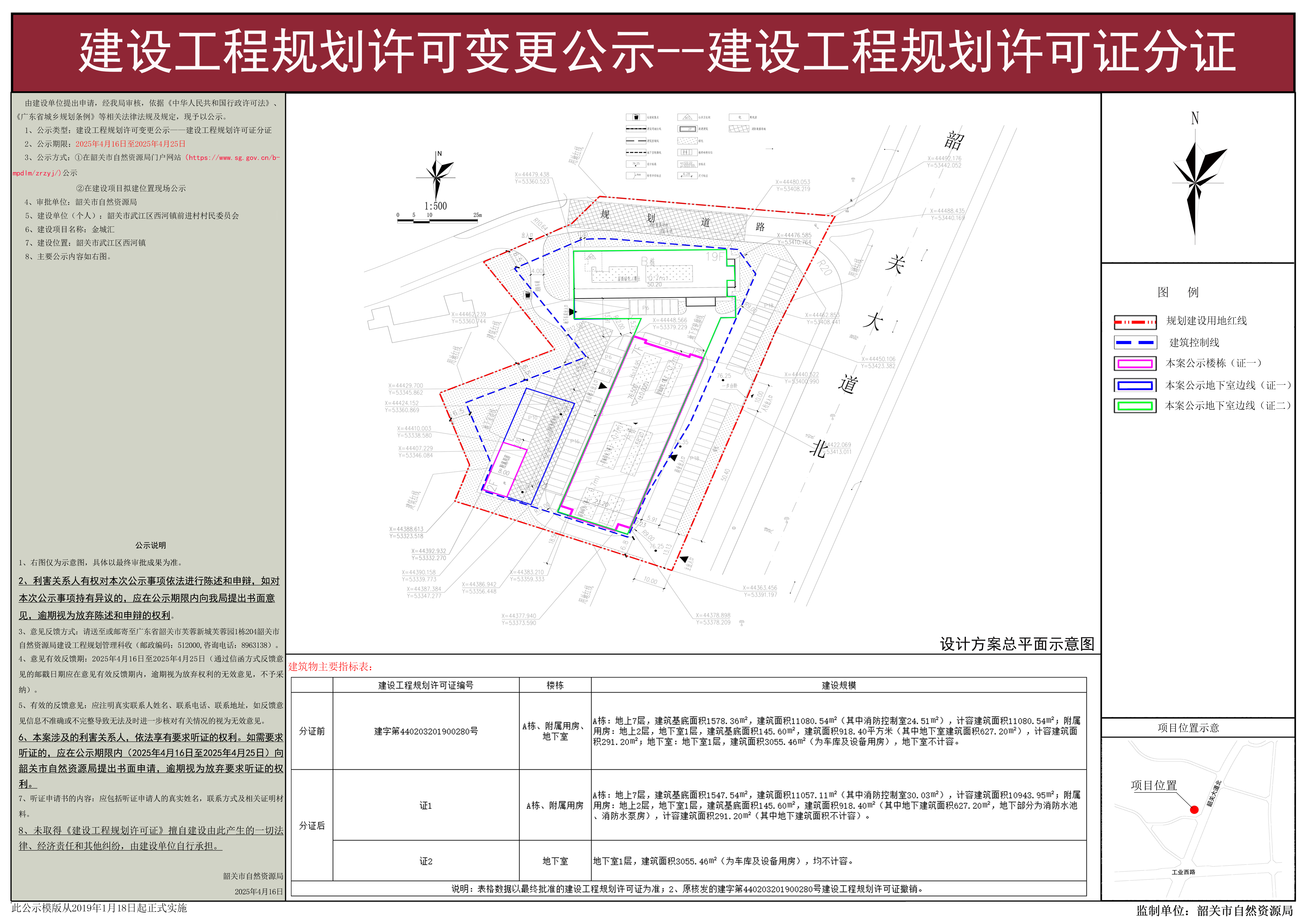 金城汇建设工程规划许可变更公示——建设工程规划许可证分证.jpg