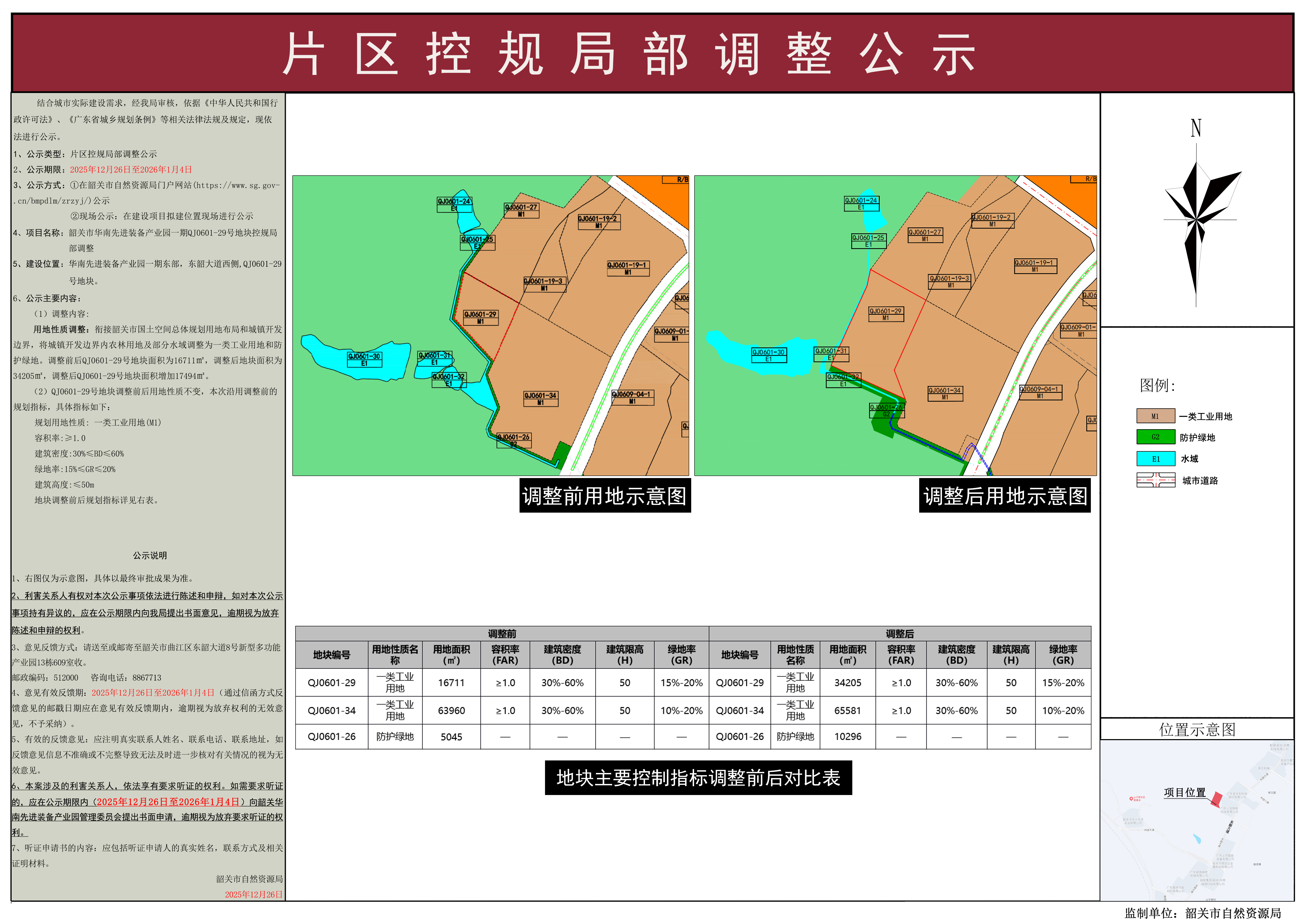 韶关华南先进装备产业园一期QJ0601-29号地块控规局部调整公示.jpg