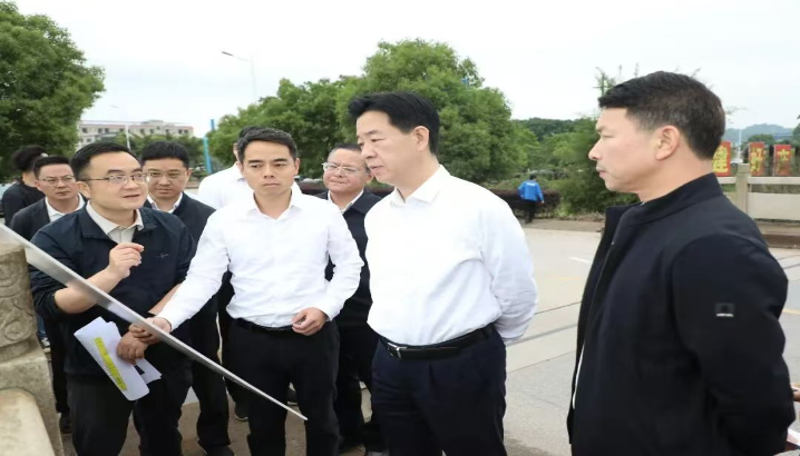 陈少荣督导检查防汛备汛和河湖长制落实情况抓实抓细各项重点工作筑牢防汛安全和生态环境安全屏障