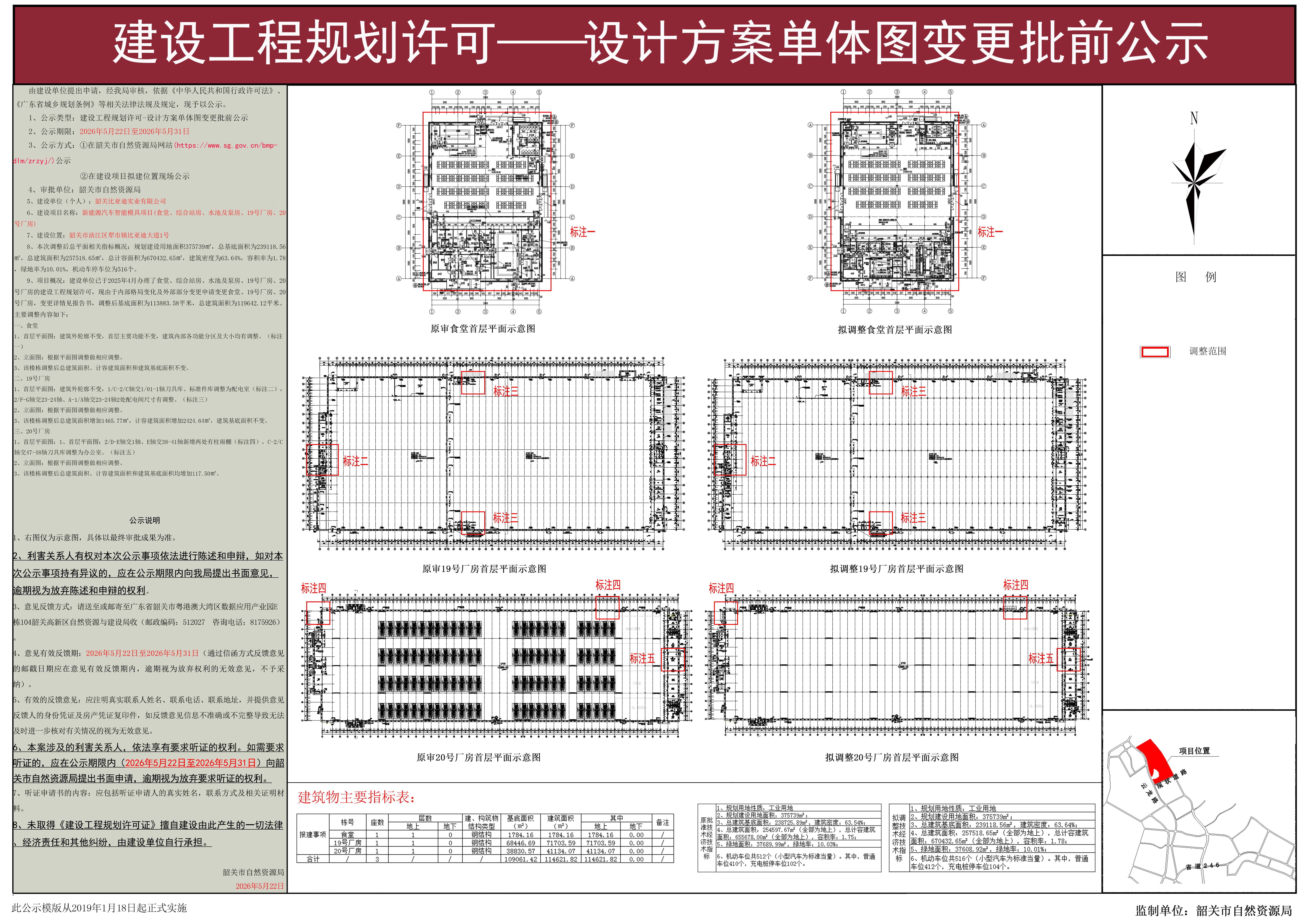 比亚迪智能模具项目(三期)(食堂、综合站房、水池及泵房、19号厂房、20号厂房)建设工程规划许可——设计方案单体图变更批前公示.jpg
