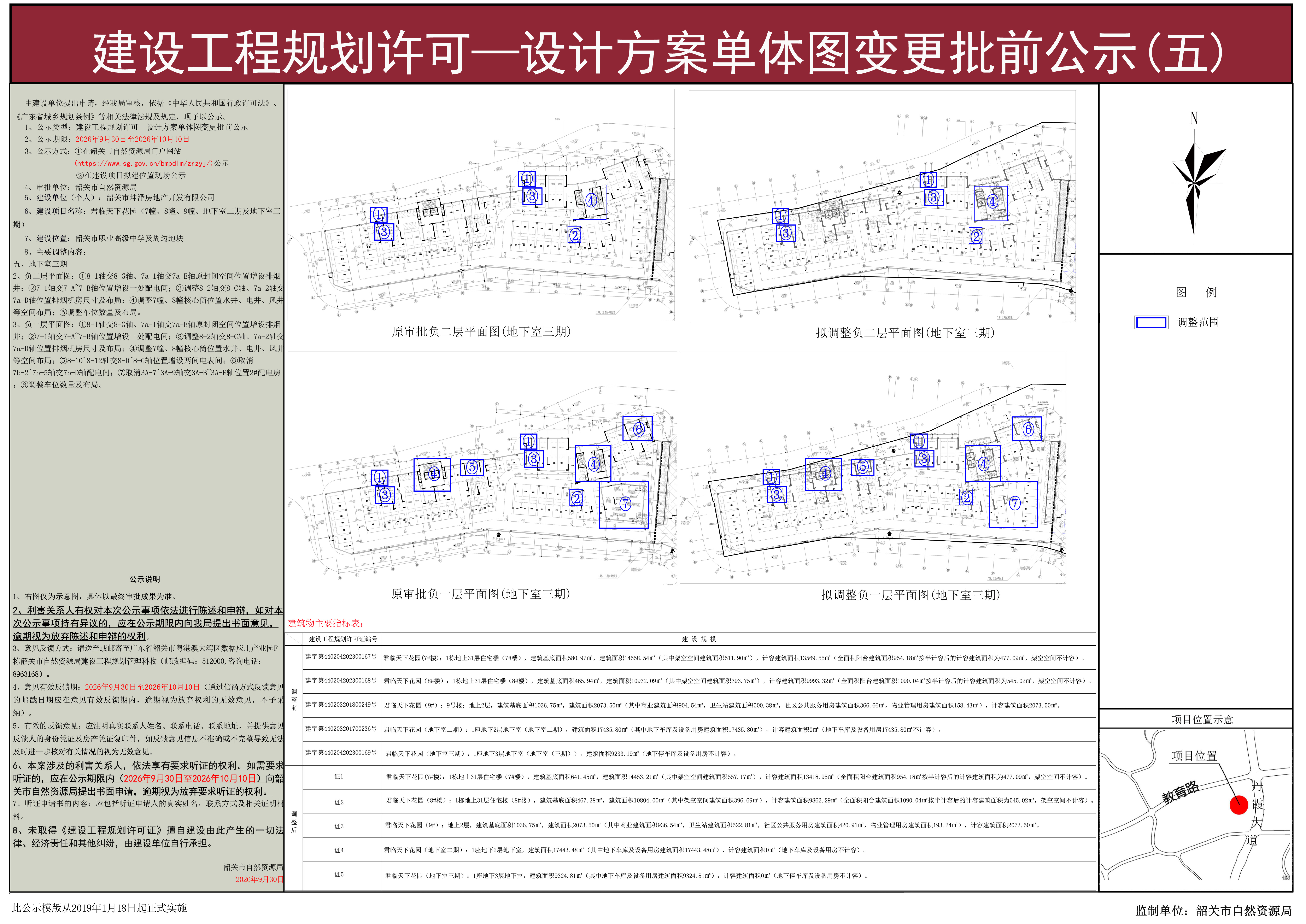 君临天下花园（7幢、8幢、9幢、地下室二期及地下室三期）建设工程规划许可—设计方案单体图变更批前公示(五) (2).jpg