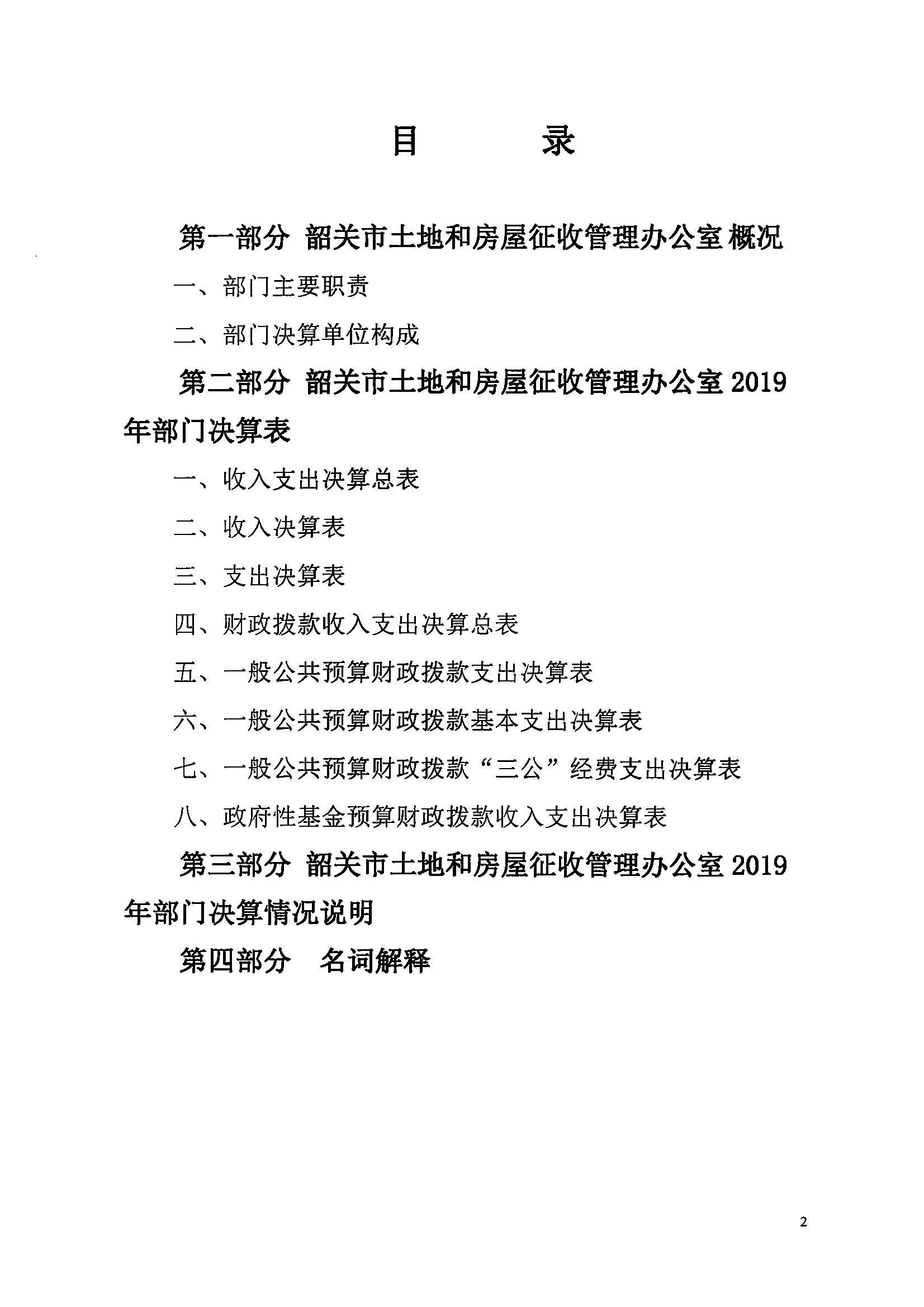 2019年韶关市土地和房屋征收管理办公室部门决算公开.jpg